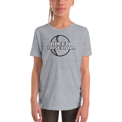 Best Bleed Baseball Youth Short Sleeve T-Shirt - Clothing Online