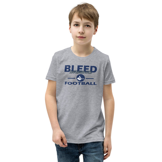 Bleed Indianaplois Football Youth Short Sleeve T-Shirt