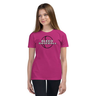 Best Bleed Baseball Youth Short Sleeve T-Shirt - Clothing Online