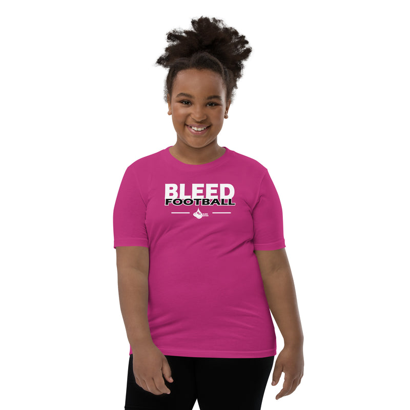 Bleed Football Youth Short Sleeve T-Shirt