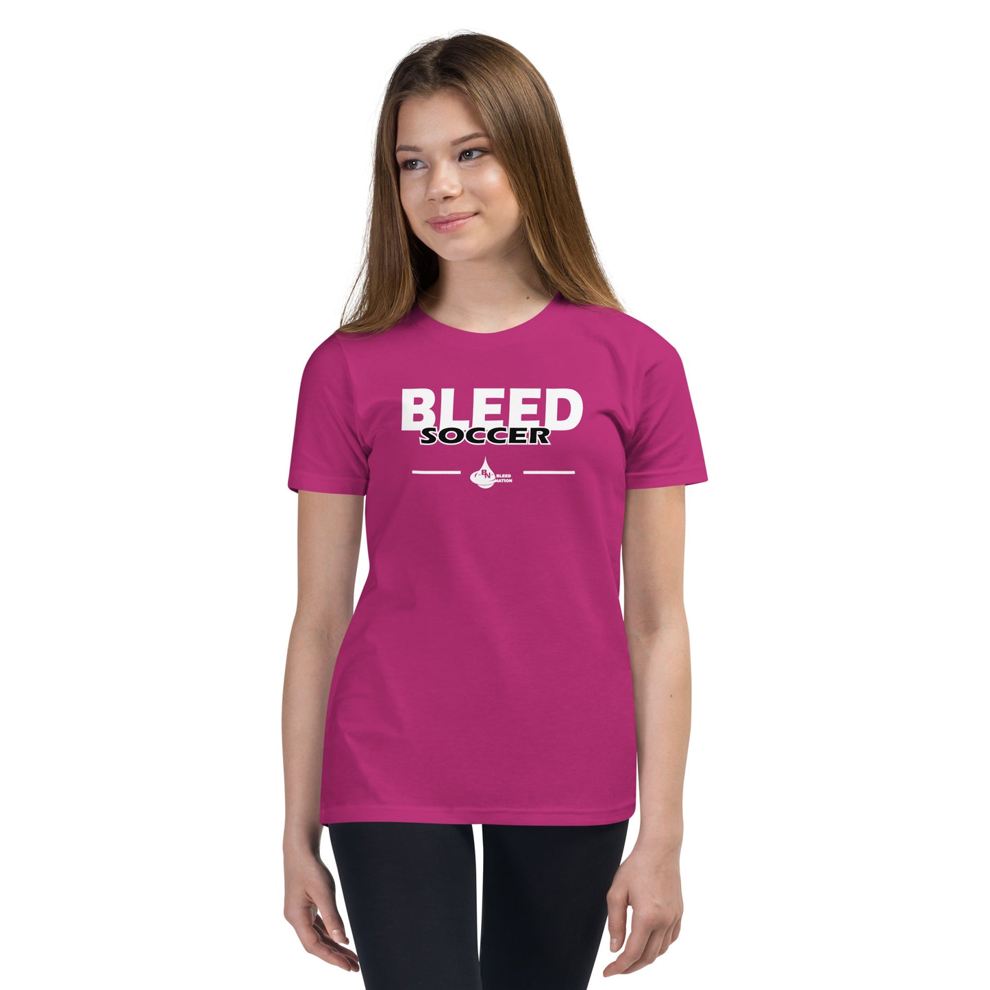 Bleed Soccer Youth Short Sleeve T-Shirt