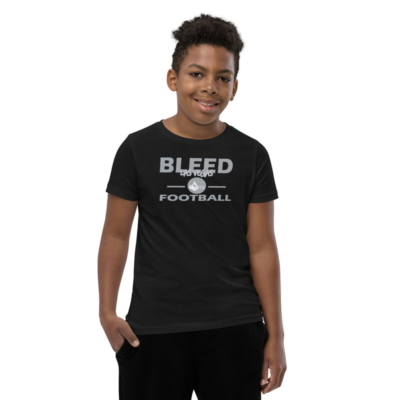 Bleed Las Vegas Football Youth Short Sleeve T-Shirt