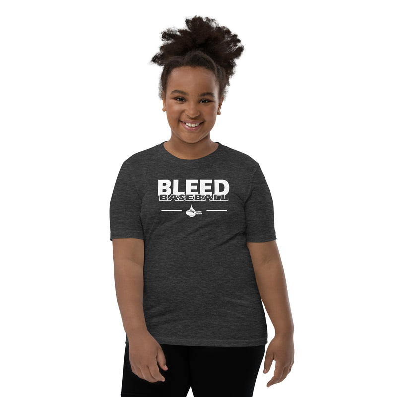 Bleed Baseball Youth Short Sleeve T-Shirt