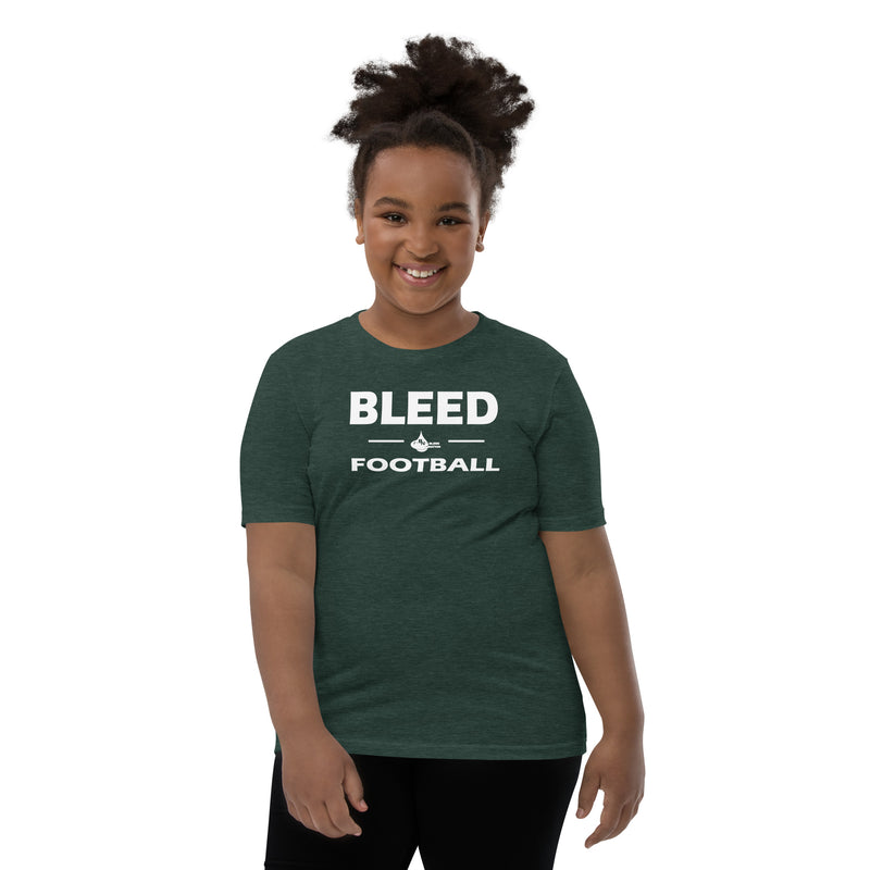 Bleed Football Youth Short Sleeve T-Shirt