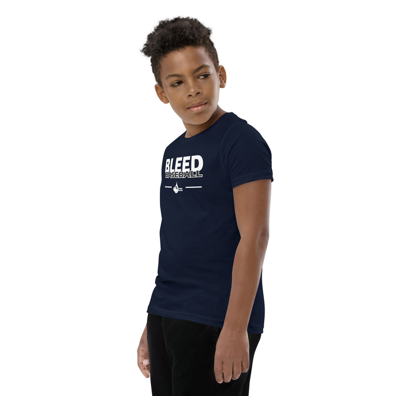 Bleed Baseball Youth Short Sleeve T-Shirt