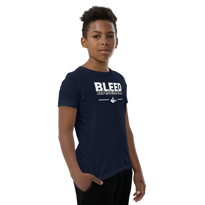 Bleed Baseball Youth Short Sleeve T-Shirt