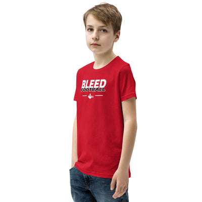 Bleed Football Youth Short Sleeve T-Shirt
