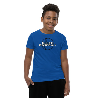 Best Bleed Baseball Youth Short Sleeve T-Shirt - Clothing Online
