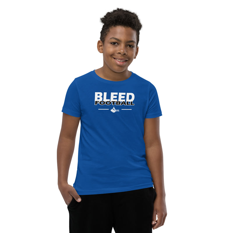 Bleed Football Youth Short Sleeve T-Shirt