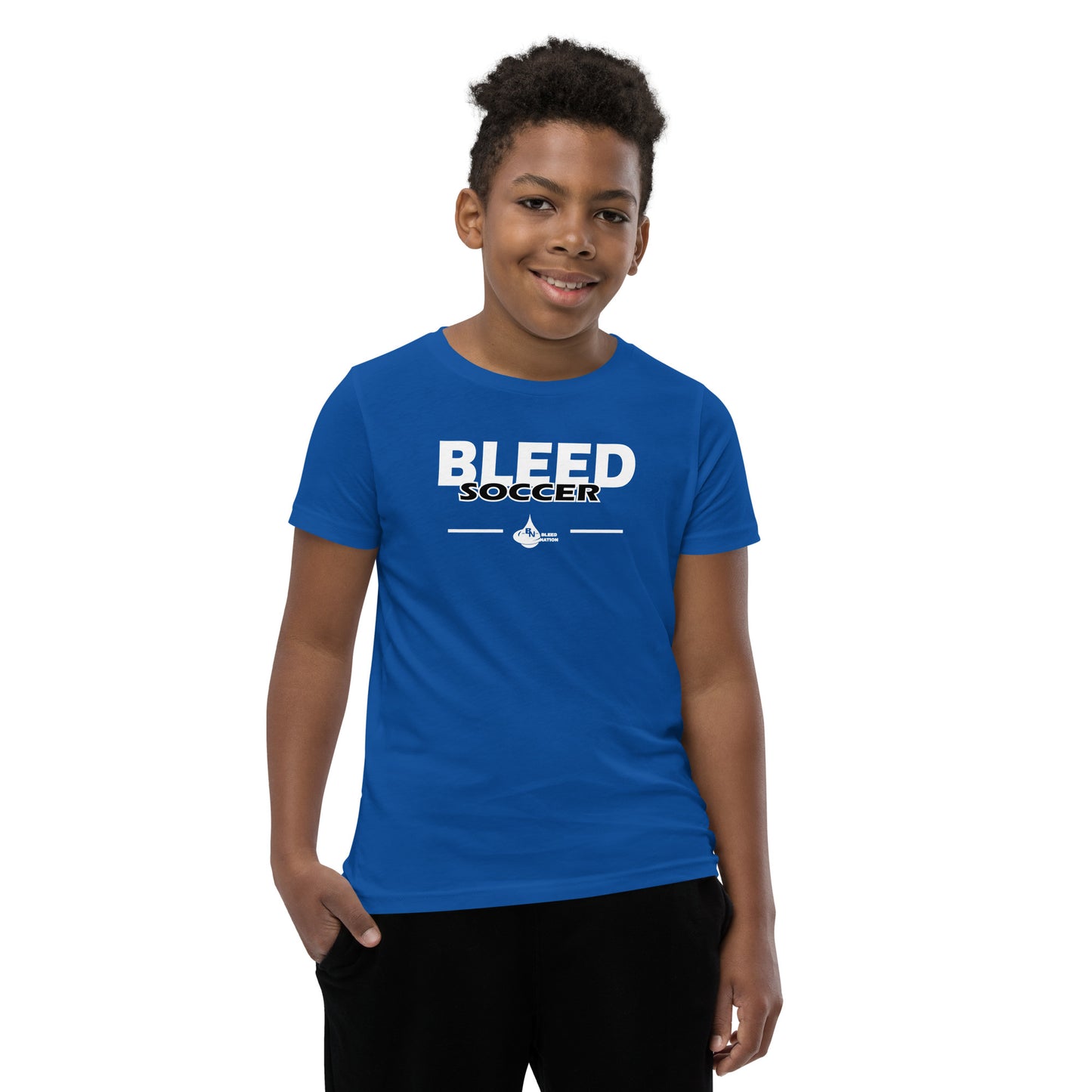 Bleed Soccer Youth Short Sleeve T-Shirt