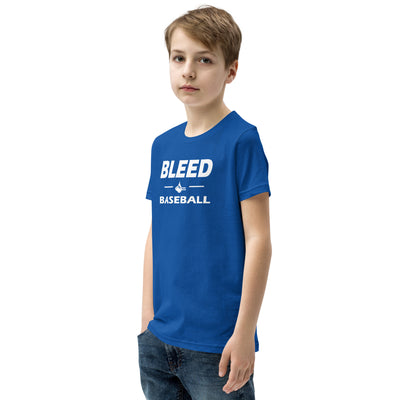 Best Bleed Baseball Youth Printed Short Sleeve T-Shirt - Classic Tees