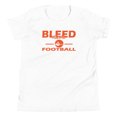 Bleed Miami Football Youth Short Sleeve T-Shirt