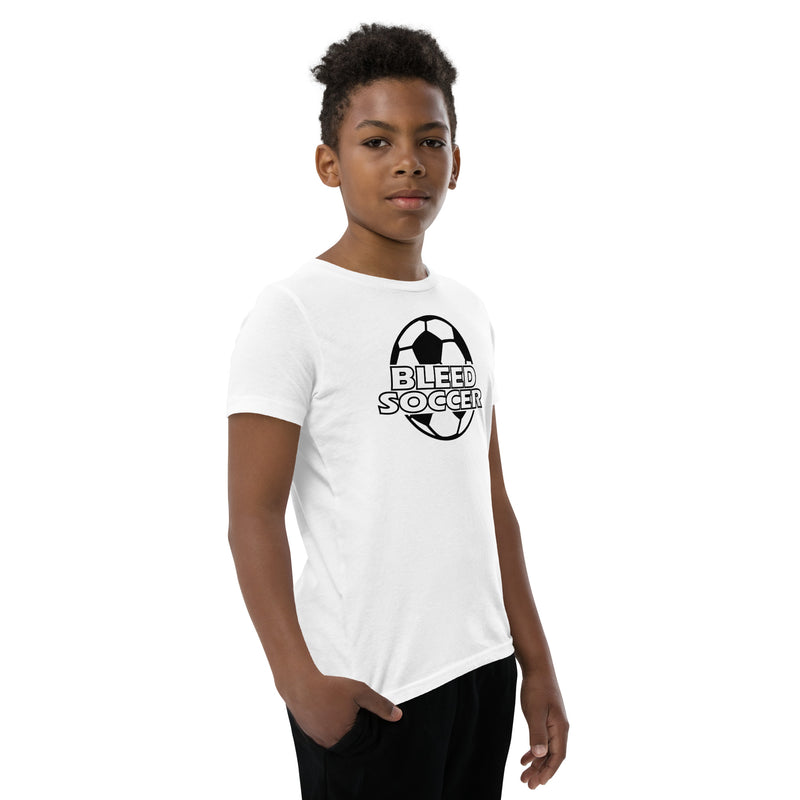 Best Bleed Soccer Printed Short Sleeve Youth T-Shirt Online 2022