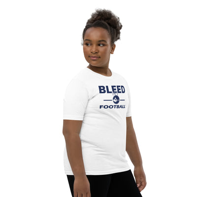 Bleed NY Football Youth Short Sleeve T-Shirt